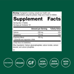 Calsol tablets displayed to show dosage reference