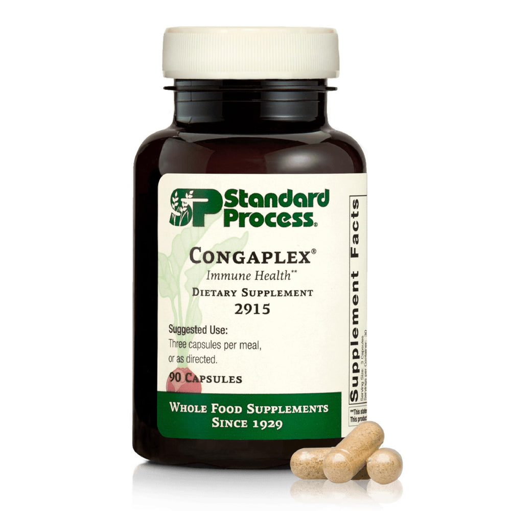 Standard Process Congaplex Thymus Gland Support bottle with 90 capsules