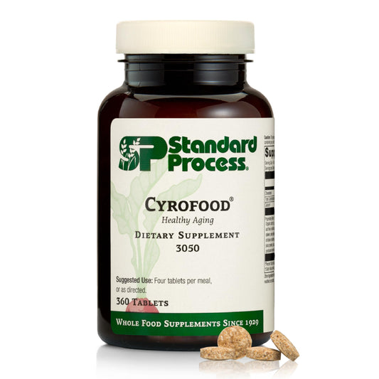 Cyrofood 360 tablets bottle front view