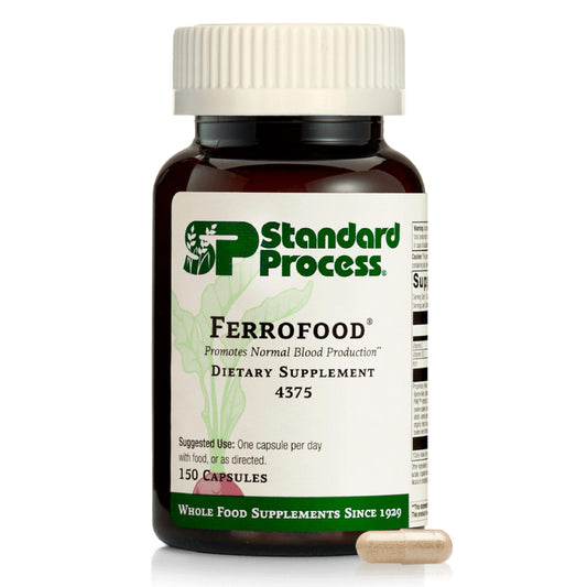 Ferrofood bottle with 150 capsules