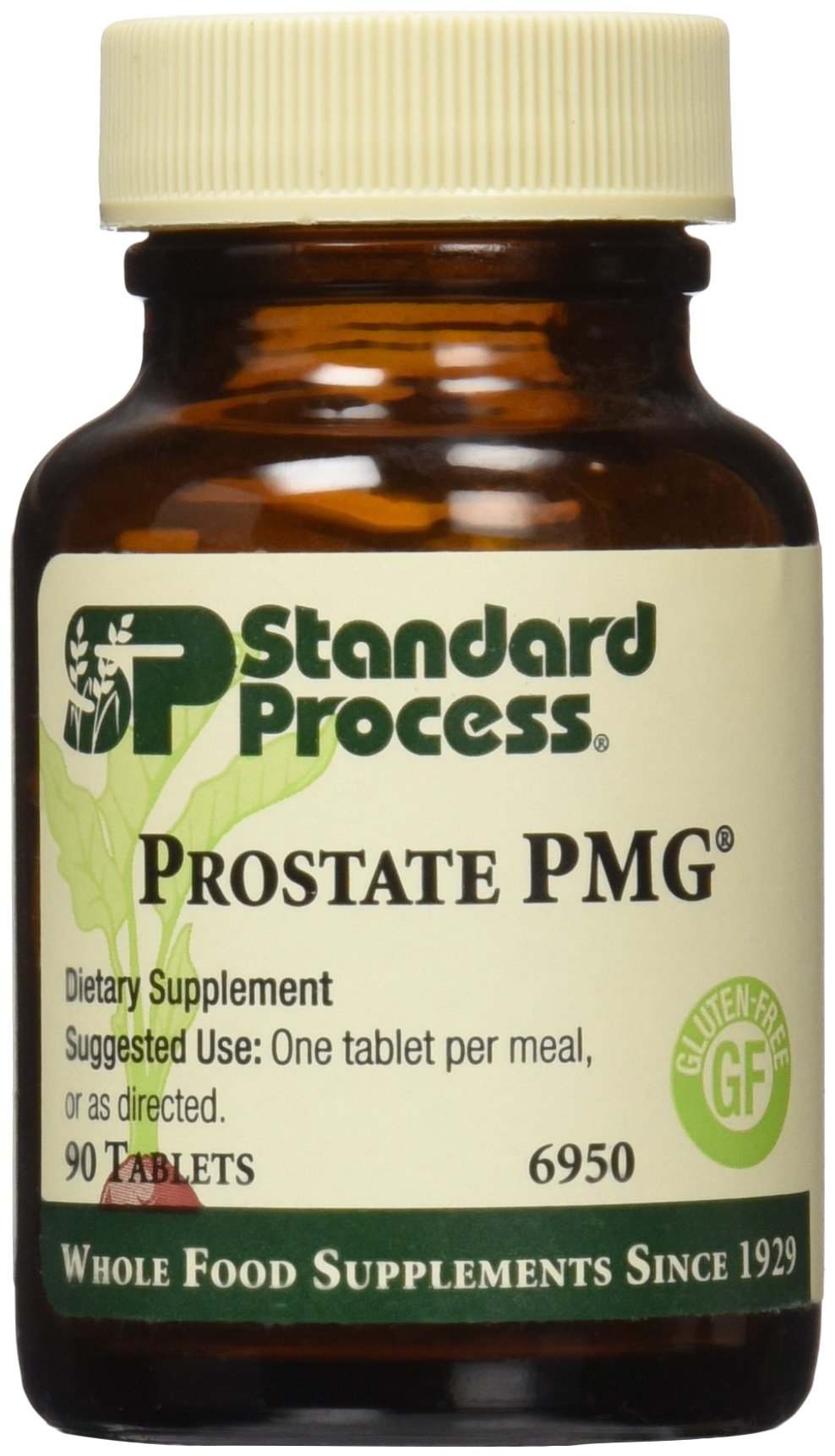 Standard Process Prostate PMG 90 Tablets bottle on white background