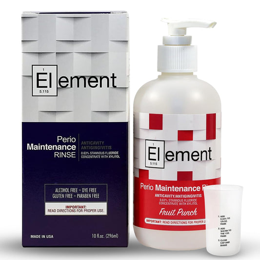 Bottle of Stannous Fluoride Mouthwash 10 oz Fruit Punch