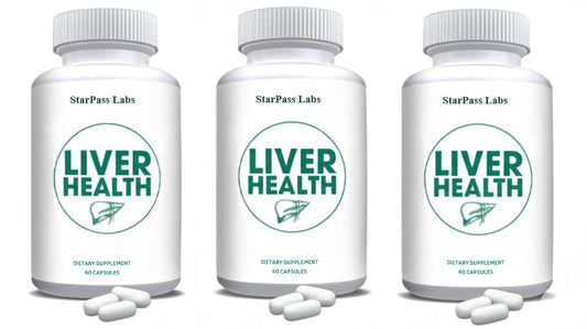 StarPass Labs Liver Health bottle with 60 capsules