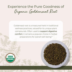 Organic and Kosher certifications labels on product image