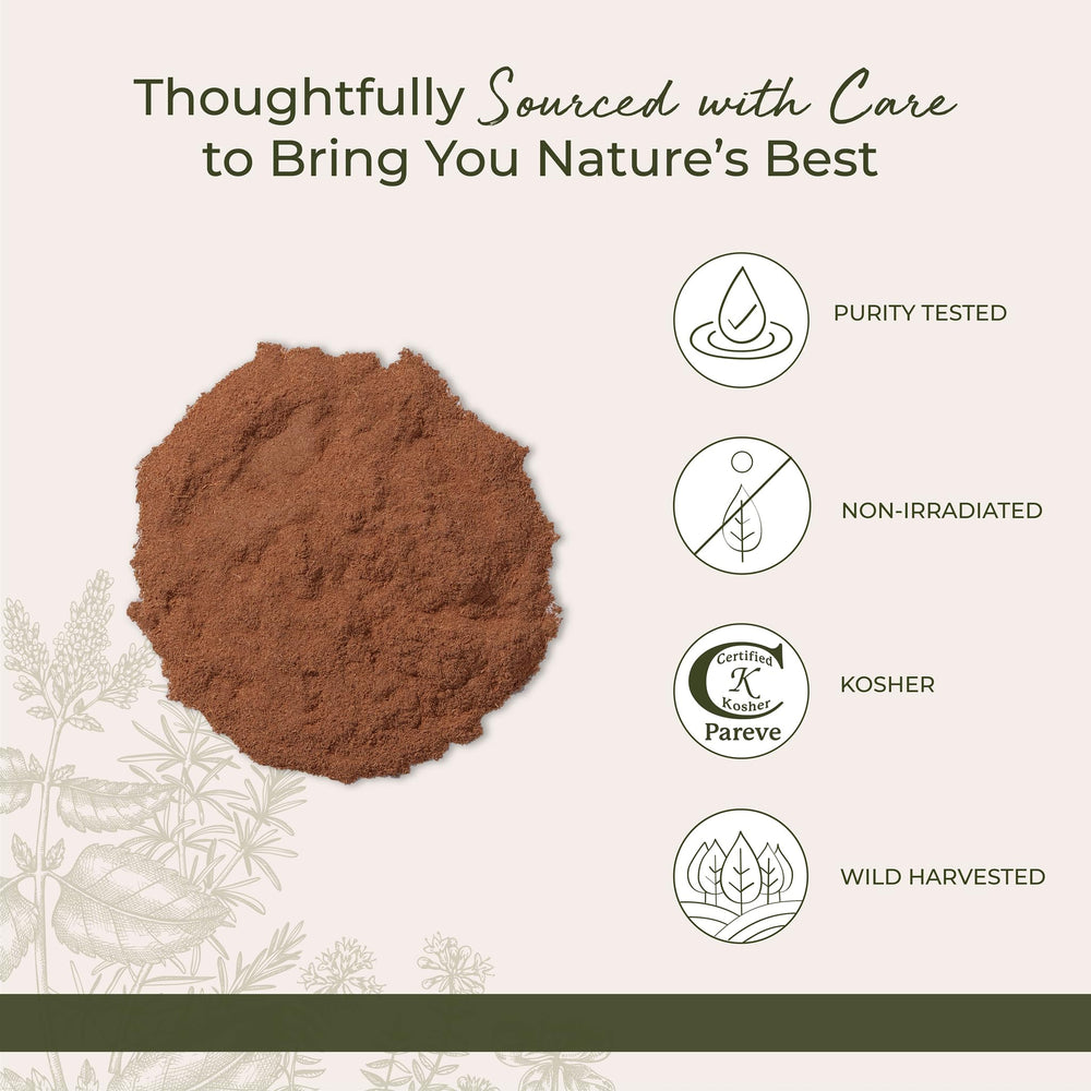 Back label showing ingredients and kosher certification