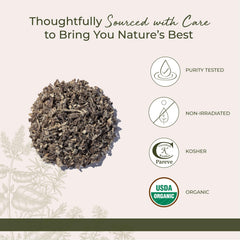 Herbal tea blend featuring marshmallow root infusion