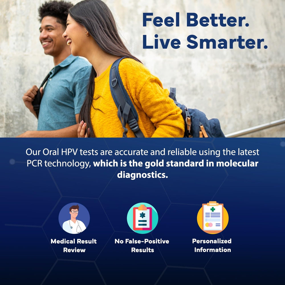 CLIA-certified lab results provided for STD Hero HPV test