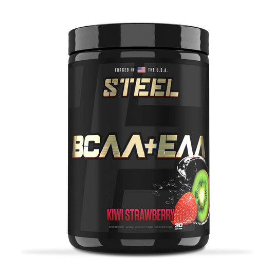 Hero image for Steel Supplements BCAA EAA Powder Kiwi Strawberry