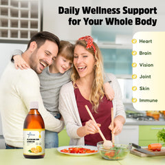 Capsules of Stellar Alaskan Cod Liver Oil with lemon flavor