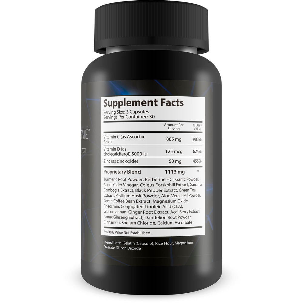 Side view of Stem C Regenerate bottle