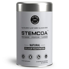 Stemcoa NCR1 milk chocolate collagen powder front label