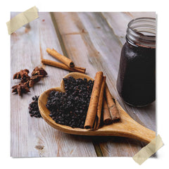 Step-by-step setup for making elderberry syrup