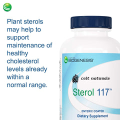 Pine bark extract component on Sterol 117 packaging