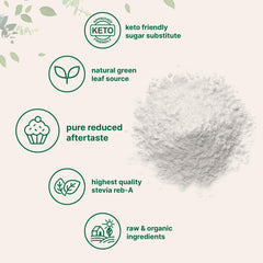 Included scoop for precise measurement of stevia powder