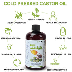 20-pack set with oil included for STFOCE castor oil packs
