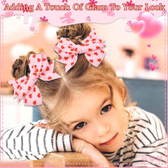 Versatile STGDAK heart bow for DIY crafts and creative hair ideas.