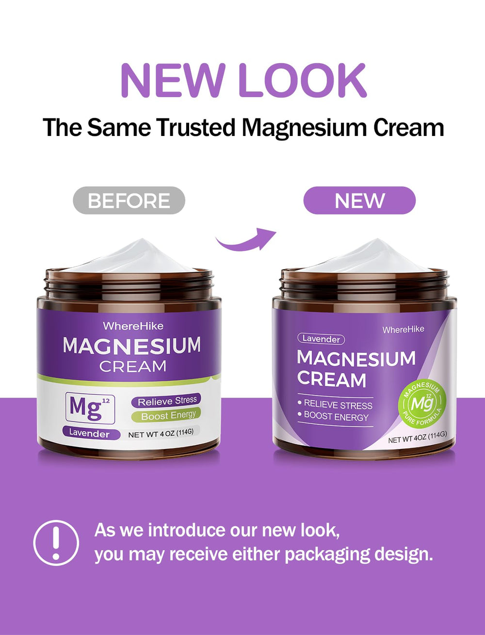 Application of stilip Magnesium Cream on skin