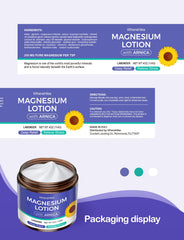 Athlete applying magnesium lotion after a workout