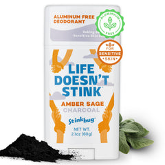 Stinkbug amber-sage deodorant stick delivers daily freshness