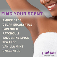 Non-GMO cornstarch in Stinkbug Naturals deodorant absorbs moisture