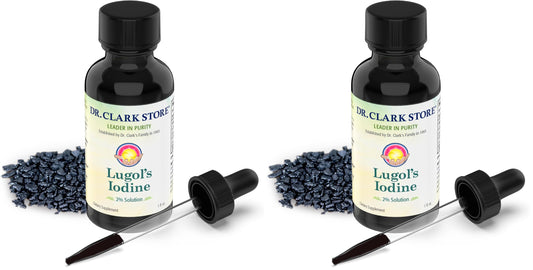 Stomach Saver Lugol's iodine bottle with dropper