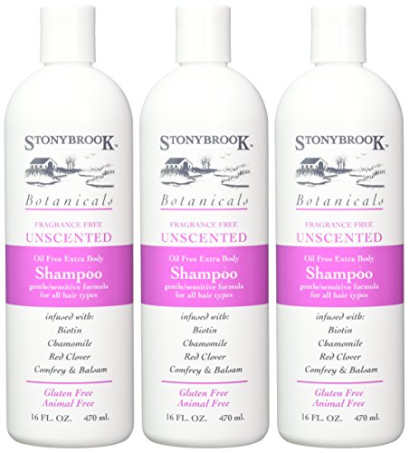 Stoney Brook Shampoo Unscented 16 oz 3-Pack product packshot