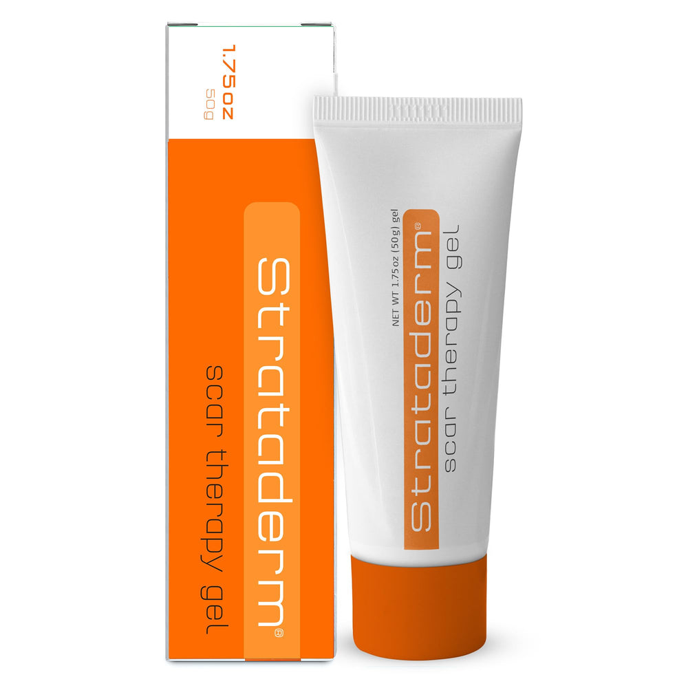 Strataderm Therapy Gel Tube ready for daily scar care.
