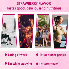 On the go consumption of Strawberry Shilajit Honey Sticks for Women