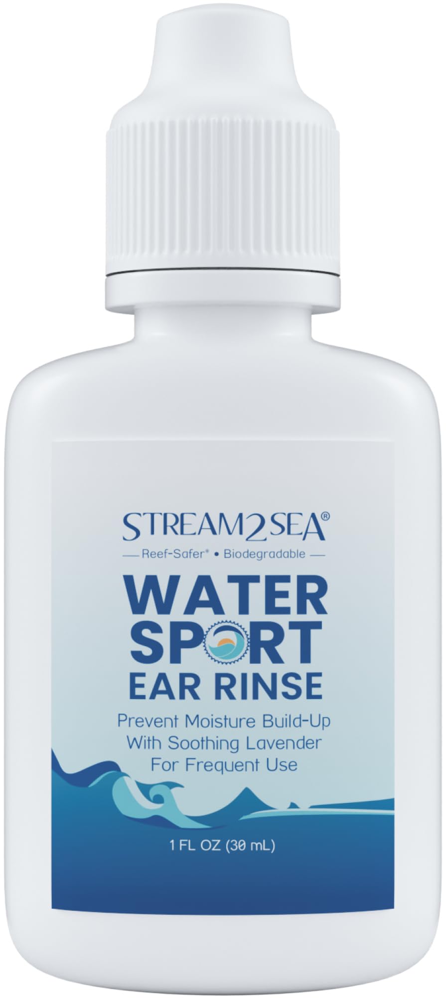 3-pack display of Stream2Sea Water Sport Ear Rinse for families