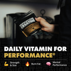 Product highlighting strength and endurance benefits