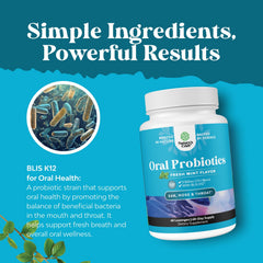 Probiotic blend includes Streptococcus salivarius K12 with L. reuteri and L. paracasei