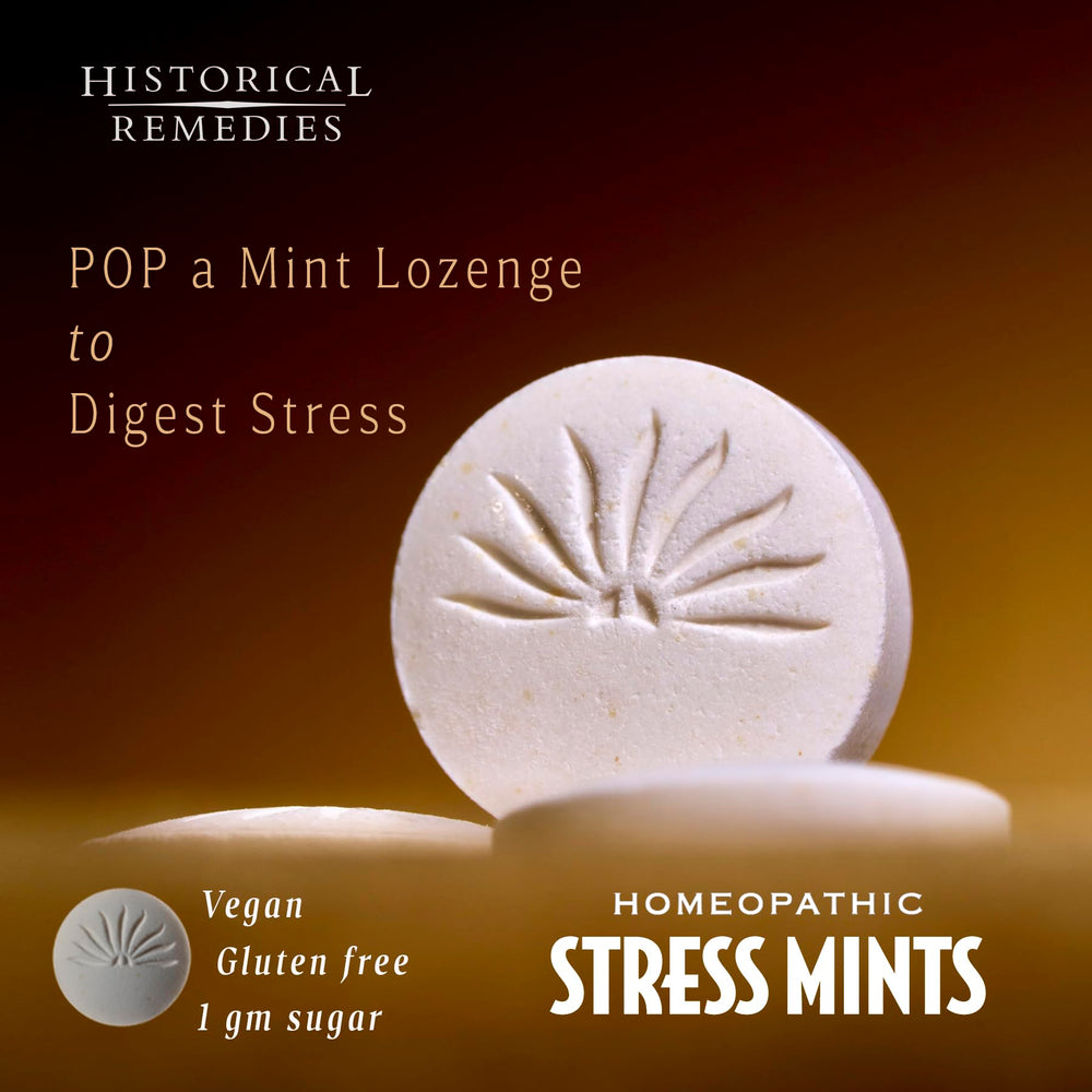 Side view of Stress Mints pack