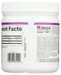 Back label showing ingredients and directions for Stress-Relax Tropical Drink Mix