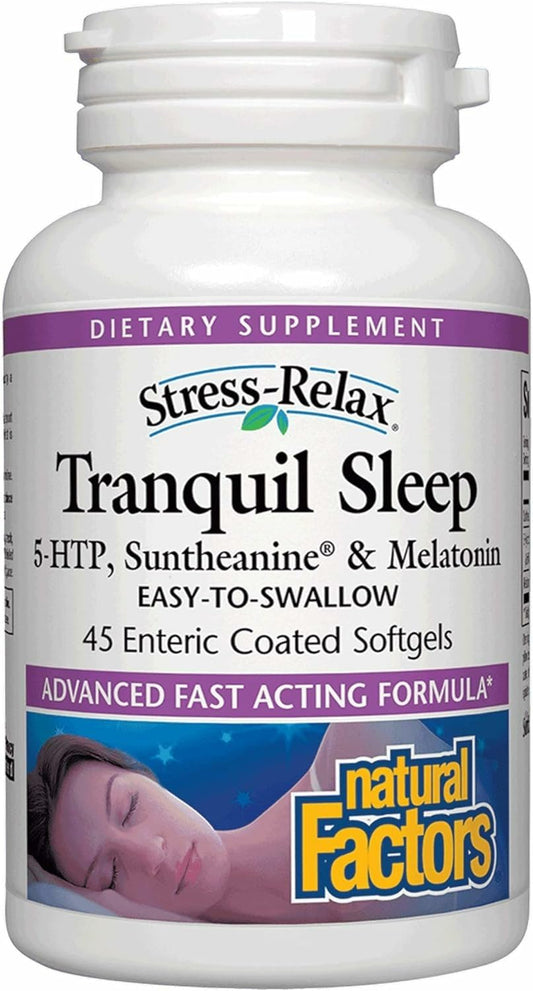 Bottle of Stress-Relax Tranquil Sleep by Natural Factors