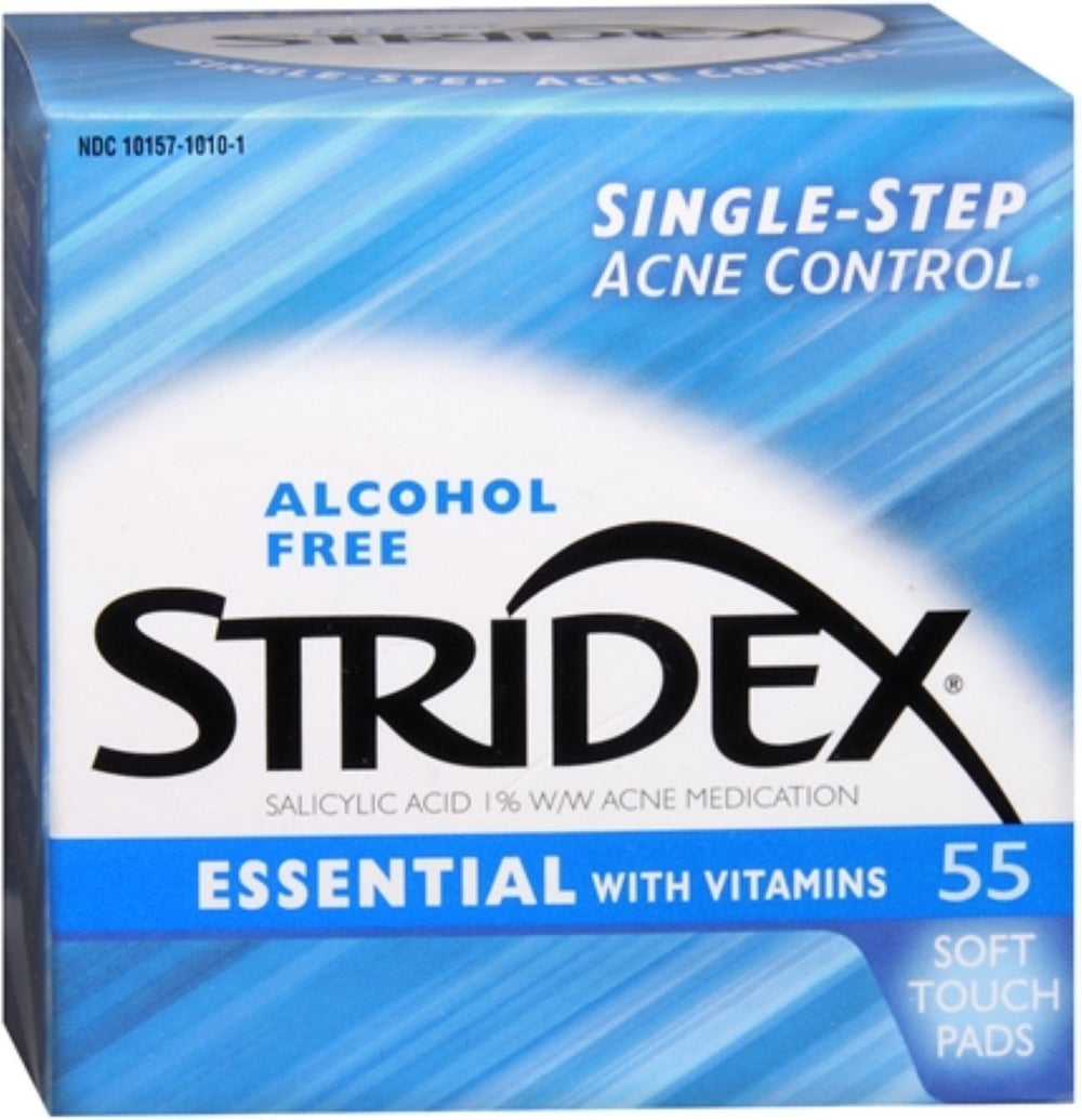 Stri-Dex Daily Care Essentials Pads 55-count – Pack of 4