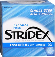 Stri-Dex Daily Care Essentials Pads 55-count – Pack of 4