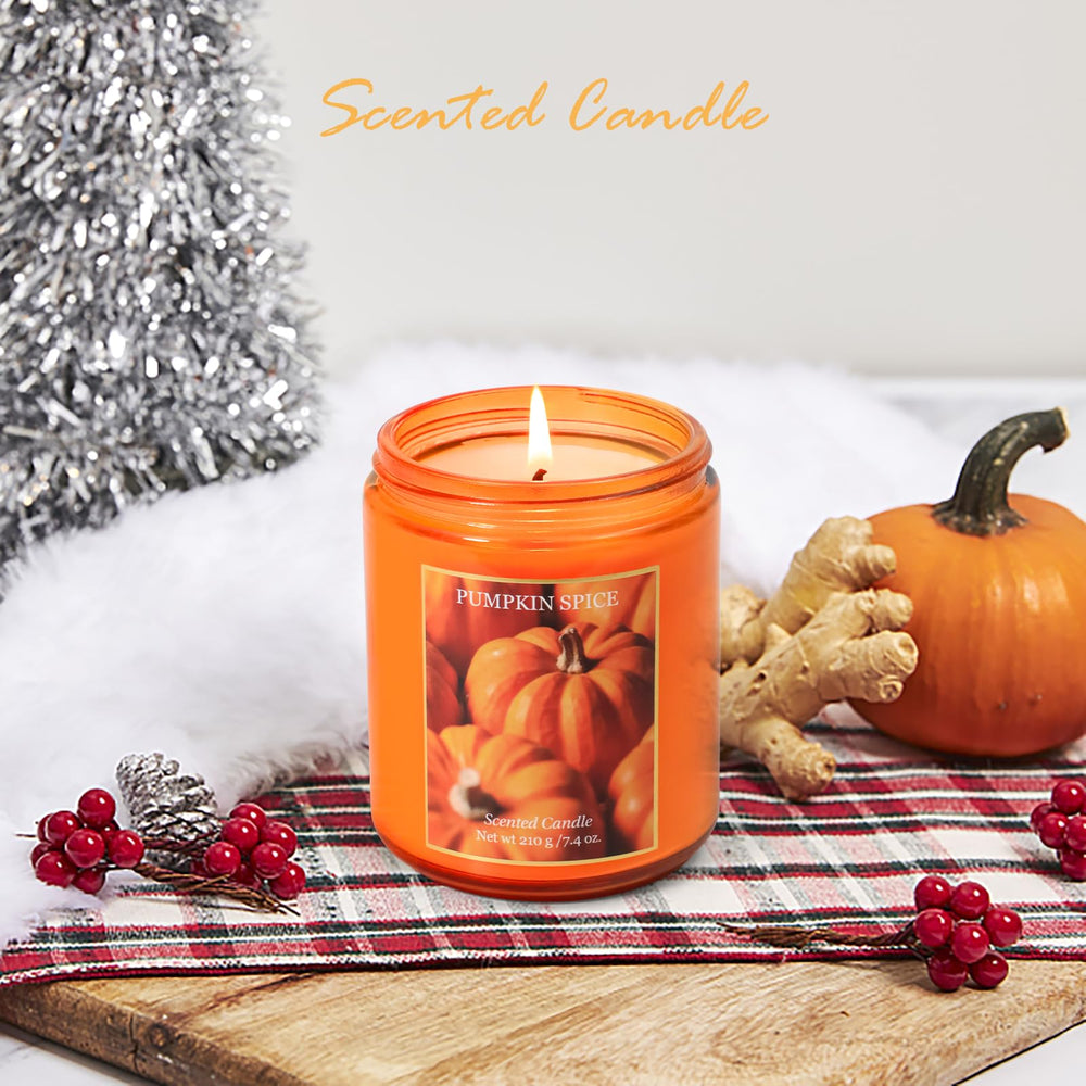Long-lasting 35-hour candle fragrance in packaging