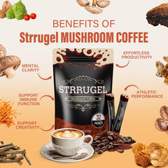 Strrugel travel-ready instant sticks for gym or commute.