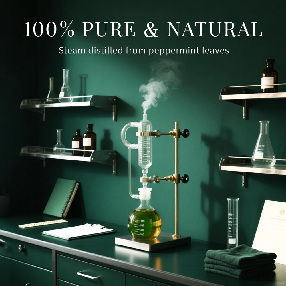 DIY uses of peppermint essential oil for blends and crafts