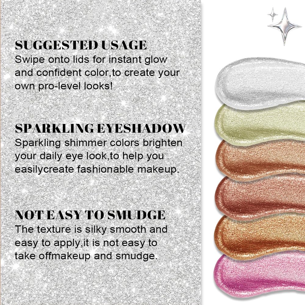 SUake purple glitter eyeshadow stick for vibrant festival color.