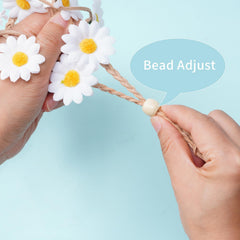 Sucrain hippie style crown ideal for parties, holidays, and photos.