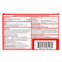 Sudafed PE 18-count pack displays HSA/FSA eligibility for coverage.
