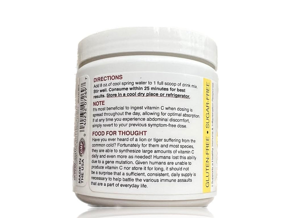 Stomach-friendly immunity support visual