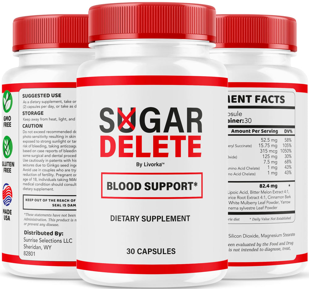 Sugar Delete 3-month pack visual
