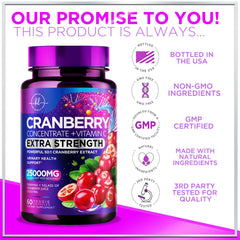 Sugar-free cranberry pills, 60 capsules