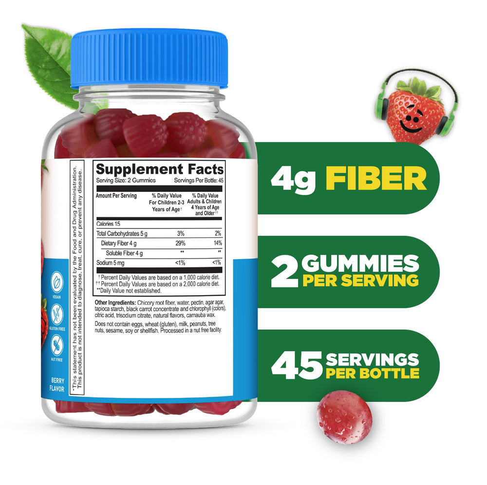 Sugar-free keto-friendly digestion gummies for kids