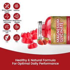 Ingredients: sugar-free magnesium glycinate gummies with potassium blend