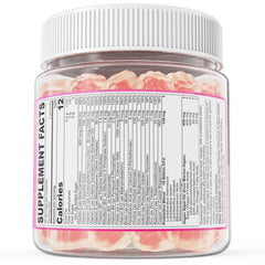 Sugar-free, monk fruit and stevia-sweetened prenatal gummy