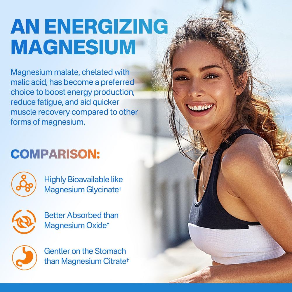Sugar-free raspberry-flavored magnesium malate gummies