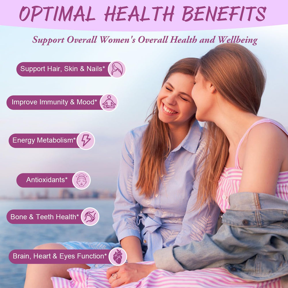 Assorted colored filled gummies on white background